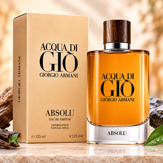 NEW Giorgio Armani Acqua di Giò Absolu Eau de Parfum 4.2 oz Spray 125ml for Men