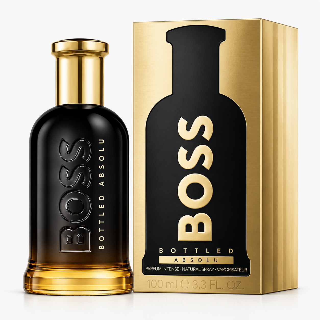 HUGO BOSS Bottled Absolu Parfum Intense 3.3 OZ / 100ML Sealed New In Box