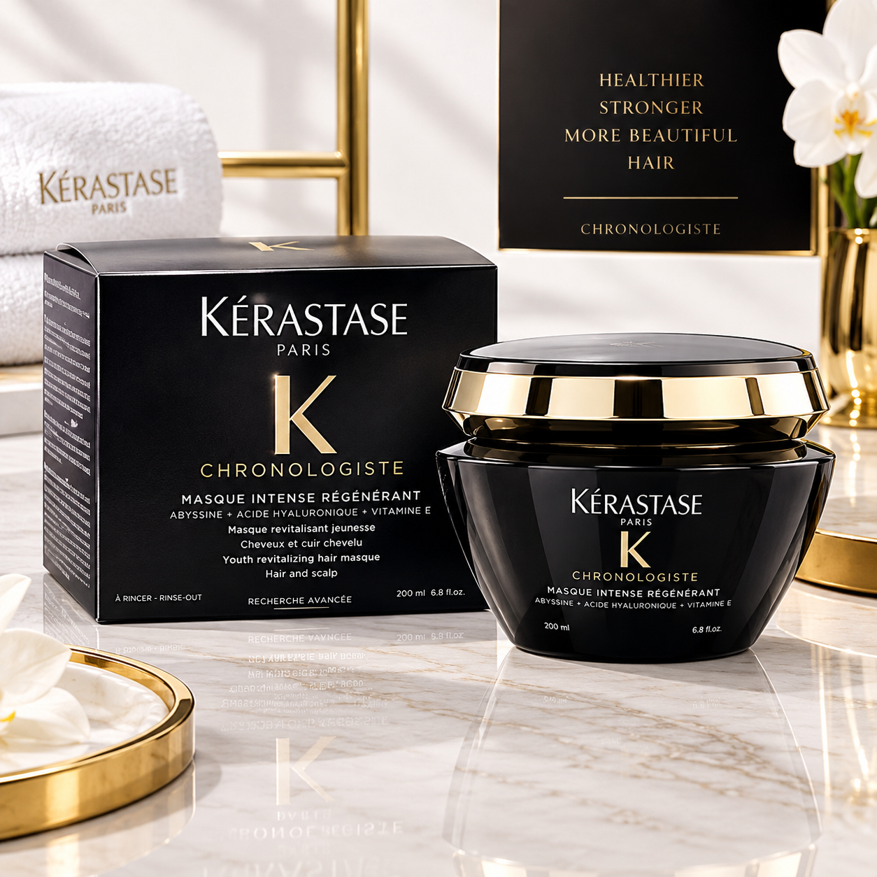 Kerastase Chronologiste Masque Intense Regenerant 200ml Anti-Aging Hair Mask