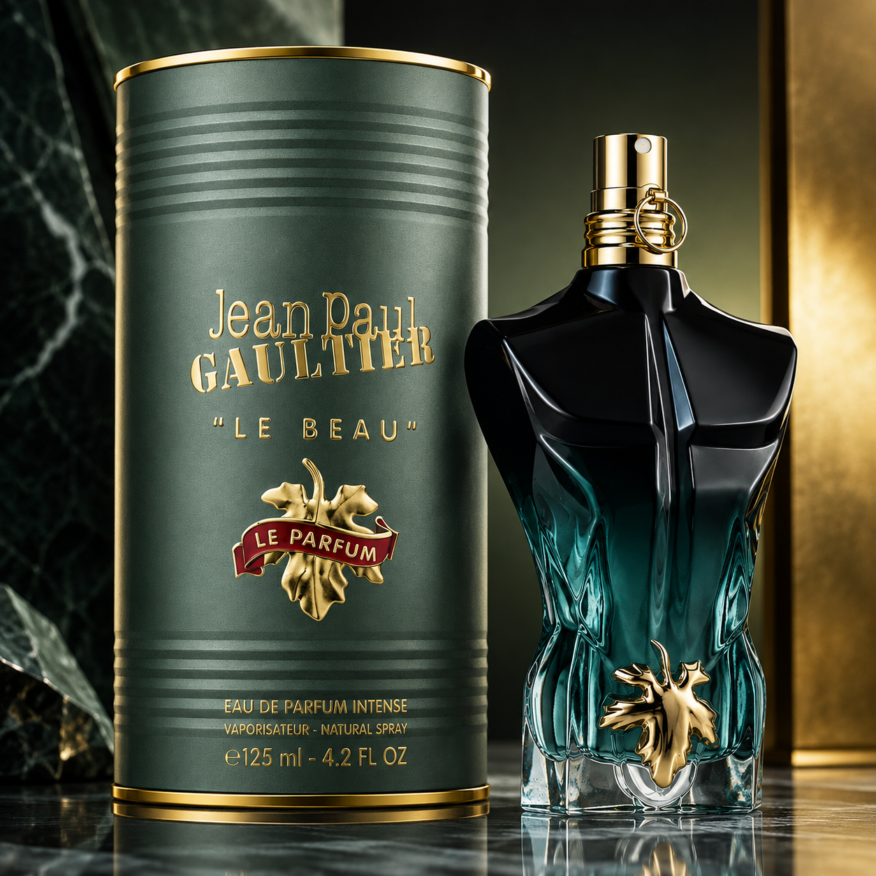Share Jean Paul Gaultier Le Beau Le Parfum 4.2 oz. EDP Intense Spray for Men NEW BOX